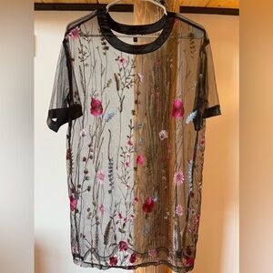 Fashion Nova sheer top